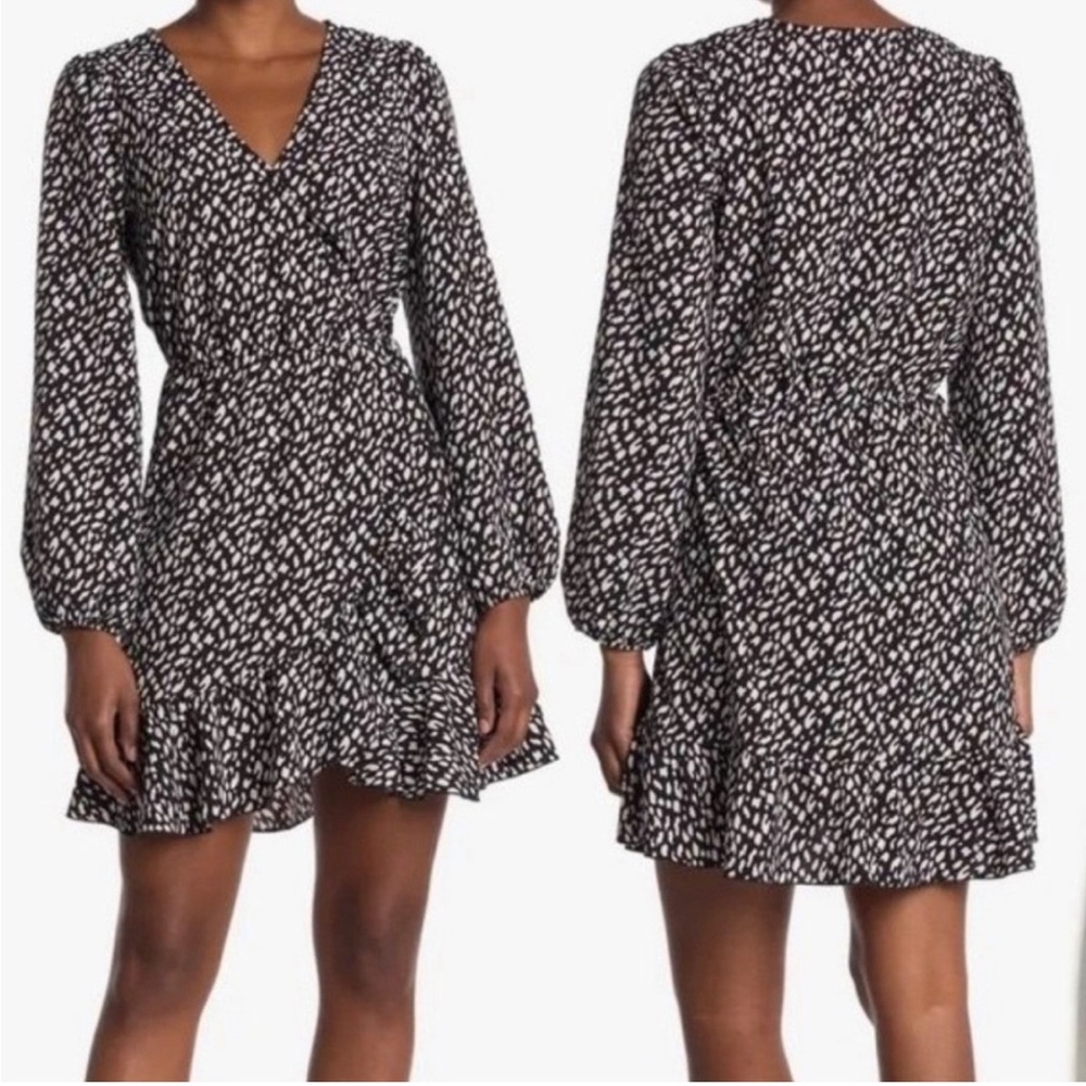 XS Abound Black and White Dress